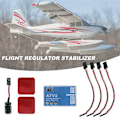 Miniatyrbild 4 av 5: A3 V2 flygkontroller stabilisator 4 flyglägen för RC flygplan Flygplan RC Metall presenttillbehör f (W)