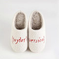 Miniatyrbild 4 av 5: Taylor Swift Par Slippers Vintermode Inomhus Hushåll Varma Cotto, Kampanj -Sy Red 38-39