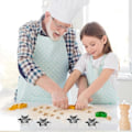 Miniatyrbilde 2 av 5: 5 stk Stjerneformet Utstikkere for Baking, Fondant Utstikker, Kjeks Utstikkere, Stjerneformet Kjeks Utstikkersett, Seks-Spiss Stjerneform, Sikker i Bruk, Utstikkere for Baking, Kjeks Utstikker