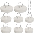 Miniatyrbild 1 av 5: 8 stycken gummibadkarsproppar Badkarspropp med ring Diskbänkspropp Köksvaskpropp Badrumsvaskpropp 2,8 cm 3,2 (B)