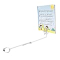 Miniatyrbillede 2 af 5: Fløjte Lyre Nodeholder Stativ Fløjte Stand March Lyre Nodeark Klips (W)