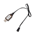 Miniatyrbillede 5 af 5: 6.4v/7.4v Oplader Li-ion Batteri Sm-3p Rc Legetøj Fjernbetjening Legetøj Sm-3p Positiv Bærbar Usb Oplader Zy 7.4V