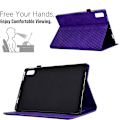 Miniatyrbild 3 av 5: Fodral med fyrkantigt nät till Lenovo Tab P11 Gen 2 (11,5 tum) TB350FU / TB350XU {FW} Purple