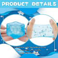 Miniatyrbillede 3 af 5: Is-Terninger Squishy Legetøj, Tpr Transparent Isblok Mochi Squishy Fidget Legetøj Stressbolde Stressaflastende Legetøj Klem Legetøj Mini Squishies Til Gave