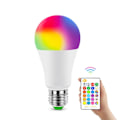 Pikkukuva 2 / 5: 2 kpl E14 RGB LED-lamppu 16 väriä (W)