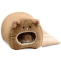 Miniatyrbillede 2 af 4: Hamsterformet Hjem Varm Bomuld Hamster Senge Hamsterhuse Rede til Små Dyr Kæledyrsartikler, Brun (B)
