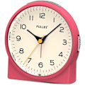 Miniatyrbillede 1 af 5: Stille Analog Alarmur Uden Tikken, Til Tungsovende, Snooze, 6 Vækkelyde, Batteridrevet og Lysfunktioner, Nem Indstilling (Blå)