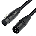 Miniatyrbillede 5 af 5: XLR Han 3 Pin til XLR Hun 5 Pin og XLR Hun 3 Pin til XLR Han 5 Pin Lydkabel, til Mikrofon (W)