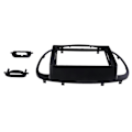 Pikkukuva 4 / 5: I10 2008-2011 9 tuuman 2 Din auton kojelaudan kehys radiolle Fascia Dash MP5-soitin DVD-sovitin paneeli (L)