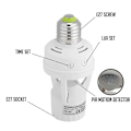 Miniatyrbild 2 av 5: Inomhus Rörelsesensor, Dagsljussensor för Smart Belysning, Automatisk Ljuskontroll för Säkert Hem, Vit (W)