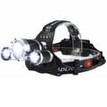 Oppladbar vanntett hodelykt 3 LED