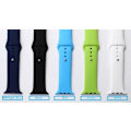 Miniatyrbilde 4 av 5: Apple Watch 42/44/45/49mm - Silikonrem fra LEMAN (Original) Lys Grå