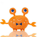 Miniatyrbild 2 av 2: Interaktiv Hundleksak för Husdjur - Orange, Justerbar, Tålig och Vänlig för Valptänder (W)