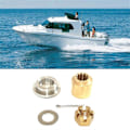 Miniatyrbild 5 av 5: Båtmotordel för 2-takts 30 utombordsmotor propeller mutter distans låssprint 6L2-45987-01 (W)