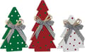 Miniatyrbild 7 av 7: Julgransformad bordsdekoration (3 delar) - Skrivbordsprydnad för vardagsrum, sovrum, kontor, öppen spis (W)