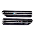Miniatyrbillede 1 af 5: Flow Side Ventilationsgitter Mesh Sticker Til E60 M5 E61 E39 E90 M3 E46 (Fww)