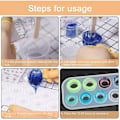 Miniatyrbillede 2 af 4: Epoxy resinform til DIY smykker, kreativ Valentinsdagsgave (W)