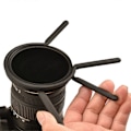 Miniatyrbillede 1 af 5: 2 STK Filter Nøgle Gummibelagt Stål Kameraobjektiv Filter Multifunktionelt Praktisk Nøglesæt (W)