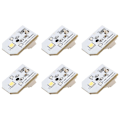 Miniatyrbilde 1 av 5: 6 stk WR55X11132 Kjøleskap LED-lys for kjøleskap WR55X25754 WR55X26486 WR55X30602 EAP1217291