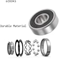 Miniatyrbilde 4 av 5: 10 stk 6000-2RS Gummiforseglede Dype Sporkulelager 10x26x8mm Dype Sporkulelager 6000-2RS (W)