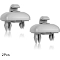 Miniatyrbillede 1 af 5: 2 stk. Indvendig solskærmskrogbeslag til Audi A1 A3 A4 A5 Q3 Q5 (8E0 857 562) A7 B6 B7 B8 S4 S5 Solskærmholder Bilinteriørdele Grå
