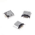 Miniatyrbillede 2 af 5: 10 stk. Micro USB Type B Hun Socket 180 Grader 5-Pin SMD SMT Lodde Jack (W)