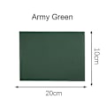 Miniatyrbilde 2 av 5: 13 farger å velge mellom. Limreparasjonssett for å reparere hull i dunjakker og vaskbare lapper (10 stykker) - Ya [fw} ArmyGreen