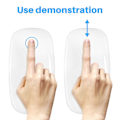 Miniatyrbillede 5 af 5: Bluetooth Trådløs Magic Mouse Stille Computermus Slank Ergonomisk PC Mus til (W)
