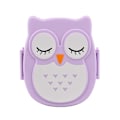 Miniatyrbilde 1 av 3: Ugle Matboks Matbeholder Oppbevaringsboks Bærbar Bentoboks Gul Matbokser (FWW) Purple