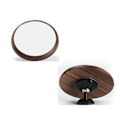 Miniatyrbilde 3 av 5: Ekstraksjonsvisningsspeil Multi-retnings solid tre reflektor kaffemaskin speil (W)