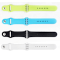 Pikkukuva 1 / 5: Apple Watch 42/44/45/49mm - Silikoniranneke LEMANilta (Alkuperäinen) Sininen