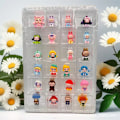 Miniatyrbillede 3 af 4: Julekalender 2024 med POPMART Actionfigurer, Model Legetøj, 24 Dages Nedtælling, Blind Box Overraskelsesgave (W)