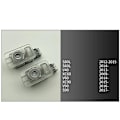 Miniatyrbillede 5 af 5: 2 stk. Rd Bildørslys til Volvo Rdesign Xc90 Xc60 Xc40 V90 S90 V40 V60 S60 S80 Volvo Courtesy Light Rdesign Logo Velkomstlys - Perfekt