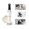 Miniatyrbillede 1 af 4: Elektrisk Kartoffelmoser Håndblender 3-i-1 Multiværktøj Blender Purerer Pisk | Immersion Mixer | Perfekt Blender & Purerer Babymad | Grøntsager & Kartoffel