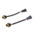 Miniatyrbillede 4 af 5: 2 stk H8 H9 H11 Ledningsnet Stikledning Stikadapter til HID LED Foglys Forlygte[fw]
