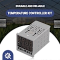 Miniatyrbilde 4 av 5: PID Temperaturkontroller Kit - Intelligent Digital Skjerm, Temperaturkontroller Termostat (W)