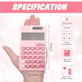 Miniatyrbillede 2 af 5: Pieces Basic Standard Lommeregner Mini Digital Bordregner (W)