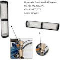 Miniatyrbillede 5 af 5: 235014 Prime Sprøjteventil & 246384 Pumpe Manifold Si Filtre Udskiftning til 390 395 490 495 595 (W)