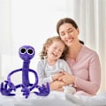 Miniatyrbillede 4 af 5: Sammenfoldelig indkøbstaske med hjul, sammenfoldelig genanvendelig multifunktionel indkøbstaske til kvinder, rejsetaske, kraftig kapacitet (B)