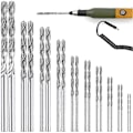Miniatyrbild 2 av 5: 20 st Diamantborr Set Twist Diamantspets Borr Kraftig Mini Diamantborr Set för (W)