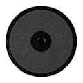 Miniatyrbillede 1 af 2: NY Sort Pladevægt Klemme LP Vinyl Pladespiller Metal Disk Stabilisator Sort