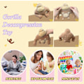 Miniatyrbillede 4 af 5: Strækbar Lim-Sand Fyldt Gummi Gorilla, Latex Gorilla Blød Afspænding Dukke Legetøj, Squishy Abe Legetøj, Dyr Høj-Elastisk Strækbar, Afspænding