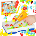 Miniatyrbilde 1 av 5: Skrutrekker drill skruer byggeklosser 237 elementer (W)
