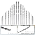 Miniatyrbild 4 av 5: 20 st Diamantborr Set Twist Diamantspets Borr Kraftig Mini Diamantborr Set för (W)