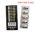Miniatyrbild 3 av 5: 5-pack Voopoo PNP Coil Vm1/vm3/vm5/r1/m2atomisering Ersättningskärna [FW] C