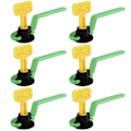 Miniatyrbillede 1 af 5: 45 STK. Keramisk Nivelleringssæt Gulvflise Nivelleringssystem Clips Afstandsstykker til Fliselægning Vægfiksering Const (W)