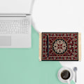 Miniatyrbild 2 av 5: Mattmusmatta Orientalisk Persisk Mattmusmatta Datormusmatta för Bordsdekoration (B)