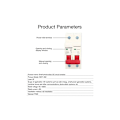 Miniatyrbillede 2 af 5: 2P 1000V 40A Miniature DC Strømafbryder Solcelle PV System DC Afbryder Isolator DIN Skinne Monteret Strømafbryder DZ47-63Z C40 DC Strømafbryder (W)