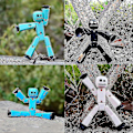 Pikkukuva 2 / 4: Aito pakattu Stikbot Robotti Stickbotit Stop Motion Animaatio Syksy Uudet Värit (W)