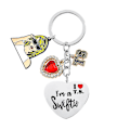 Miniatyrbillede 1 af 2: Taylor Swift Nøglering Merchandise Jeg Er Swiftie Jeg Elsker Ts Nøglering Gaver Til Fans Kvinder Piger A